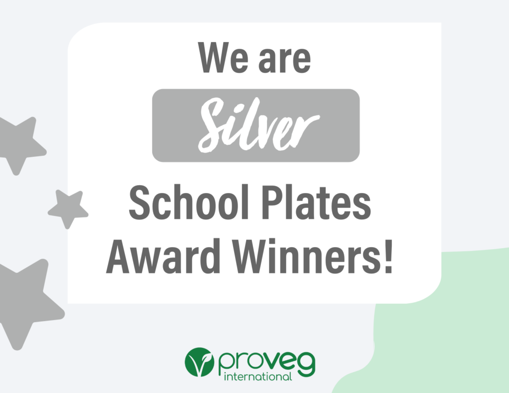 Dolce’s sustainable food wins a ProVeg Silver School Plates Award